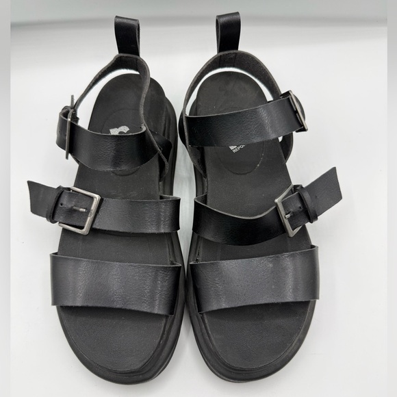 Report Black Platform Sandals - Picture 1 of 3